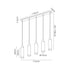 Brooks Slim Linear Pendant 5 Light